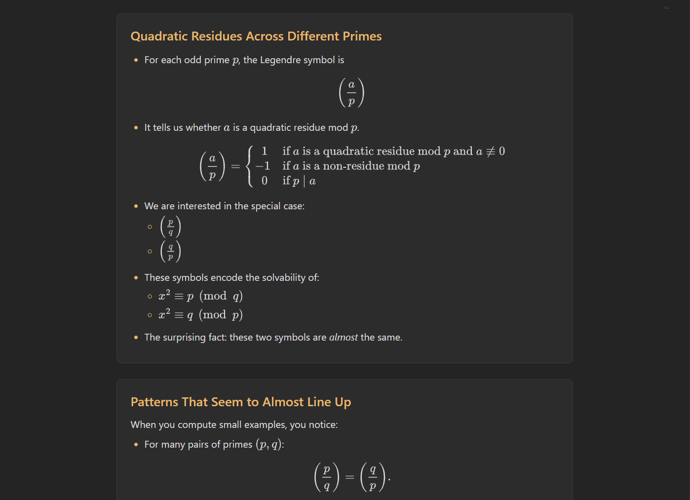 A preview of an article page